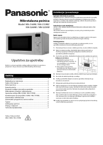 Priručnik Panasonic NN-J159W Mikrovalna pećnica