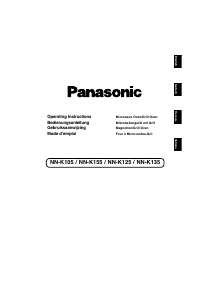 Bedienungsanleitung Panasonic NN-K105WBWPG Mikrowelle