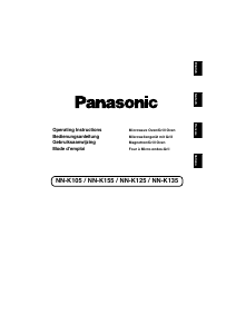 Bedienungsanleitung Panasonic NN-K135MBWPG Mikrowelle