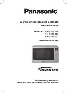 Manual Panasonic NN-ST45KW Microwave