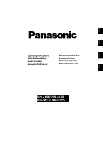 Manuale Panasonic NN-S225MBWPG Microonde