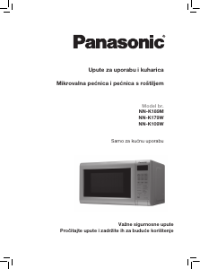Priručnik Panasonic NN-K189MMGPG Mikrovalna pećnica