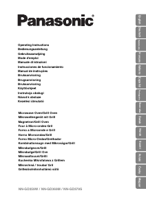 Instrukcja Panasonic NN-GD379S Kuchenka mikrofalowa