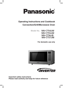 Handleiding Panasonic NN-CT56JB Magnetron