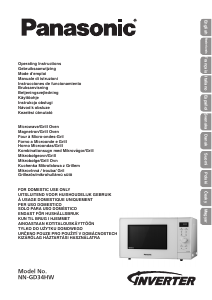 Manual Panasonic NN-GD34HW Microwave