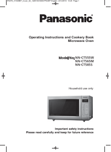 Manual Panasonic NN-CT555W Microwave