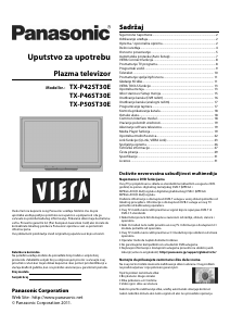 Priručnik Panasonic TX-P46ST30E Viera Plazma televizor