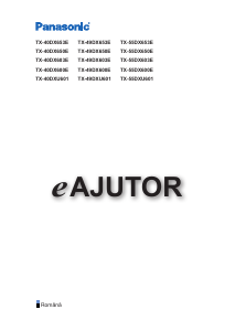 Manual Panasonic TX-49DX600E Televizor LCD