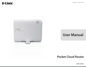 Manual D-Link DIR-506L Router