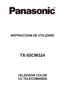 Manual Panasonic TX-55CW324 Televizor LCD