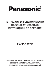 Használati útmutató Panasonic TX-55C320E LCD-televízió