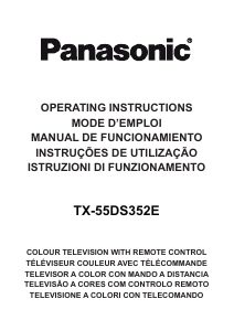 Manual Panasonic TX-55DS352E LCD Television