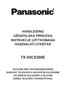 Instrukcja Panasonic TX-55CX300E Telewizor LCD