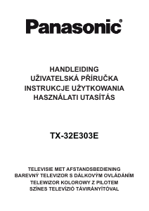 Használati útmutató Panasonic TX-32E303E LCD-televízió