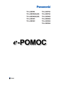 Instrukcja Panasonic TX-L39EW6W Telewizor LCD