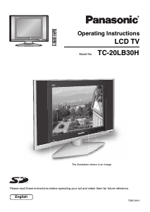 Handleiding Panasonic TC-20LB30H LCD televisie