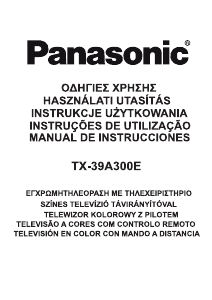 Manual de uso Panasonic TX-39A300E Televisor de LCD