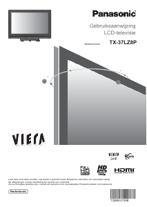 Handleiding Panasonic TX-37LZ8P Viera LCD televisie