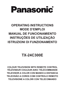 Εγχειρίδιο Panasonic TX-24C300E Τηλεόραση LCD