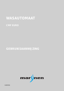 Handleiding Marijnen CMF Euro Wasmachine