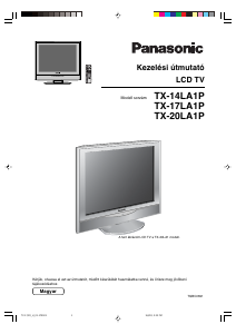 Használati útmutató Panasonic TX-20LA1P LCD-televízió