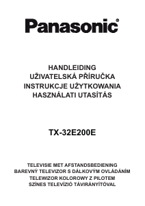 Handleiding Panasonic TX-32E200E LCD televisie