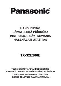 Manuál Panasonic TX-32E200E LCD televize