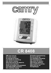 Handleiding Camry CR 8408 Bloeddrukmeter