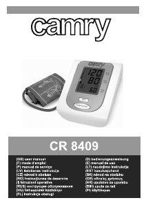Kasutusjuhend Camry CR 8409 Vererõhumõõtja