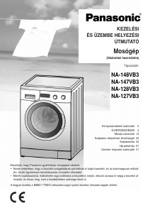 Manuale Panasonic NA-148VB3 Lavatrice