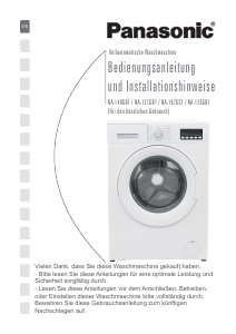 Bedienungsanleitung Panasonic NA-127GB1 Waschmaschine