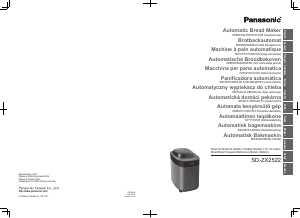 Mode d’emploi Panasonic SD-ZX2522 Machine à pain