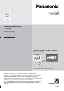 Manual de uso Panasonic TX-65EZ1000E Televisor de OLED
