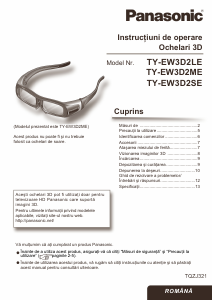 Manual Panasonic TY-EW3D2SE Ochelari 3D
