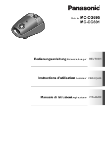 Bedienungsanleitung Panasonic MC-CG695ZC7A Staubsauger