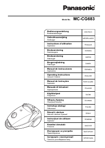 Käyttöohje Panasonic MC-CG683ZC79 Pölynimuri