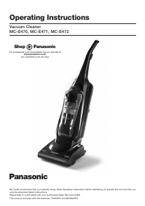 Manual Panasonic MC-E471 Vacuum Cleaner