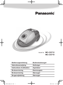 Mode d’emploi Panasonic MC-CG712AC79 Aspirateur