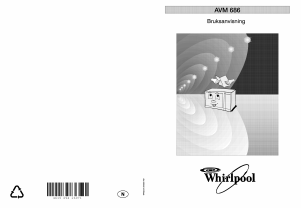 Bruksanvisning Whirlpool AVM 686/IX Mikrobølgeovn