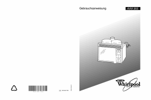 Bedienungsanleitung Whirlpool AVM 955/WP WH Mikrowelle