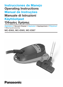 Manual Panasonic MC-E985 Vacuum Cleaner