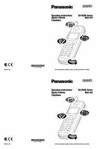 Manual Panasonic EB-GD500 Mobile Phone