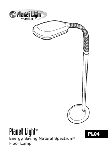 Handleiding Verilux PL04 Planet Light Lamp