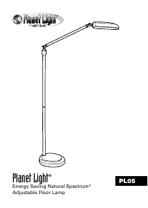 Manual Verilux PL05 Planet Light Lamp