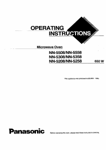 Handleiding Panasonic NN-5208 Magnetron