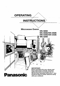 Manual Panasonic NN-5556 Microwave