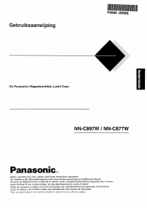 Handleiding Panasonic NN-C897W Magnetron