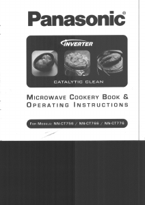 Manual Panasonic NN-CT756 Microwave