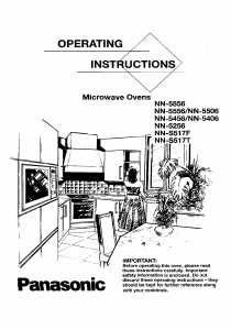 Manual Panasonic NN-S517T Microwave