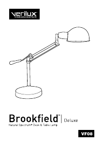 Manual Verilux VF08 Brookfield Lamp